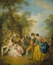 La Danse, The Dance - Jean-Baptiste Pater — vista dell’opera