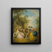 La Danse, The Dance - Jean-Baptiste Pater — quadro incorniciato alla parete
