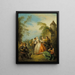 Le Colin-maillard, Blind Man's Buff - Jean-Baptiste Pater — quadro incorniciato alla parete