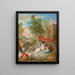 Le Bagnanti, bagnanti in un paesaggio - Jean-Baptiste Pater — quadro incorniciato alla parete