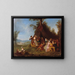 Gioie dei soldati - Jean-Baptiste Pater — quadro incorniciato alla parete