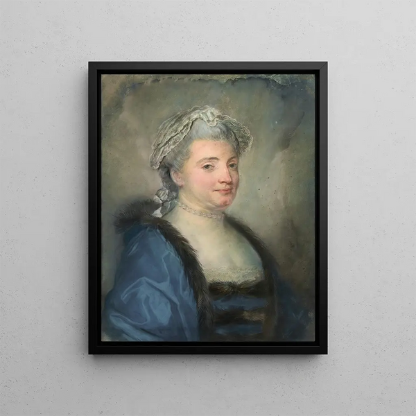 JeanBaptiste Perronneau - Portrait Of A Lady.webp