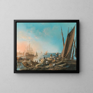 JeanBaptiste Pillement - At the mouth of the River Tagus.webp