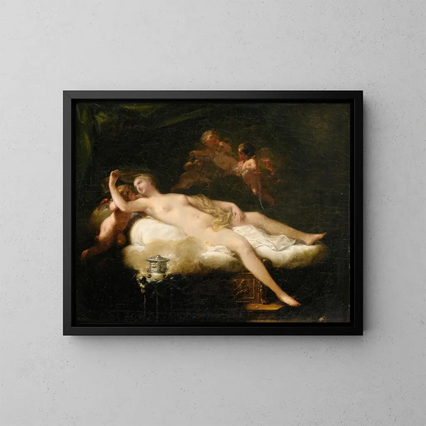 Psyché - Jean-Baptiste Regnault — quadro incorniciato alla parete
