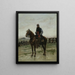 Un ufficiale a cavallo - Jean-Baptiste Édouard Detaille — quadro incorniciato alla parete