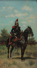 Ufficiale dei dragoni a cavallo - Jean-Baptiste Édouard Detaille — vista dell’opera