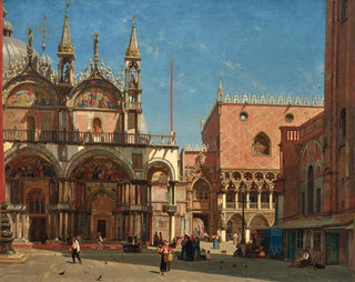 Place Saint-Marc - Jean-Baptiste van Moer — vista dell’opera