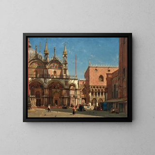 Place Saint-Marc - Jean-Baptiste van Moer — quadro incorniciato alla parete