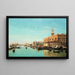 Il Palazzo dei Dogi e la Piazza San Marco, Venezia - Jean-Baptiste van Moer — quadro incorniciato alla parete