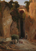 Entrée de la grotte di Posilipo - Jean-Charles Joseph Rémond — vista dell’opera