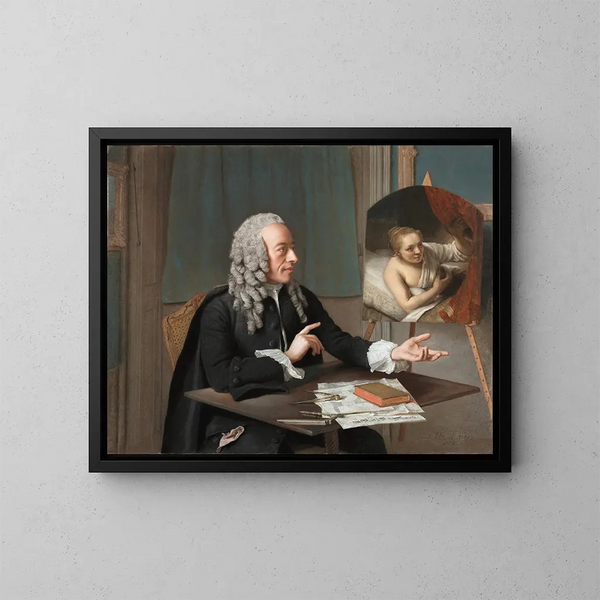 François Tronchin - Jean-Étienne Liotard — quadro incorniciato alla parete