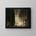 Vista interna di Notre-Dame - Jean-François Depelchin — quadro incorniciato alla parete