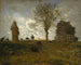 Paesaggio autunnale con un gregge di tacchini - Jean-François Millet — vista dell’opera