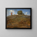 Nella regione dell'Auvergne - Jean-François Millet — quadro incorniciato alla parete