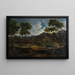 Paesaggio Classico - Jean-François Millet — quadro incorniciato alla parete