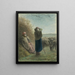 Le Passage des oies sauvages - Jean-François Millet — quadro incorniciato alla parete