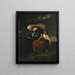Ritira della tempesta - Jean-François Millet — quadro incorniciato alla parete