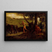 Studio per Mercurio che conduce le mucche di Argus all'acqua - Jean-François Millet — quadro incorniciato alla parete