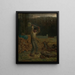 Il Boscaiolo - Jean-François Millet — quadro incorniciato alla parete