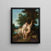 Adam e Eva - Jean-François de Troy — quadro incorniciato alla parete