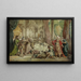 Condanna di Haman - Jean-François de Troy — quadro incorniciato alla parete
