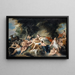 Diane e Atteone - Jean-François de Troy — quadro incorniciato alla parete