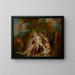 Diane e le sue ninfe al bagno - Jean-François de Troy — quadro incorniciato alla parete