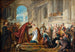 Il coronamento di Ester - Jean-François de Troy — vista dell’opera