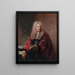 Ritratto di Jean Hébert, consigliere della città di Parigi - Jean-François de Troy — quadro incorniciato alla parete