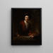 Autoritratto - Jean-François de Troy — quadro incorniciato alla parete