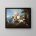 L'Enlèvement d'Europe - Jean-François de Troy — quadro incorniciato alla parete