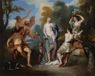 Il Giudizio di Paride - Jean-François de Troy — vista dell’opera