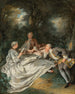 La Fête de lecture - Jean-François de Troy — vista dell’opera