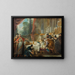 La condanna di Aman - Jean-François de Troy — quadro incorniciato alla parete