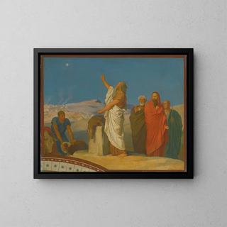 JeanHippolyte Flandrin - Baalam Prophtise Quun Astre Slvera Du Milieu Disral.webp