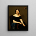 Madame Louis Antoine de Cambourg - Jean-Hippolyte Flandrin — quadro incorniciato alla parete
