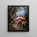 Blind Man's Buff - Jean-Honoré Fragonard — quadro incorniciato alla parete
