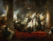 Coresus che si sacrifica per salvare Callirhoe - Jean-Honoré Fragonard — vista dell’opera