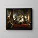 Coresus che si sacrifica per salvare Callirhoe - Jean-Honoré Fragonard — quadro incorniciato alla parete