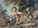 Bambini che giocano con due cani - Jean-Honoré Fragonard — vista dell’opera