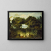 Il piccolo parco - Jean-Honoré Fragonard — quadro incorniciato alla parete