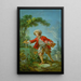 Le Jardinier - Jean-Honoré Fragonard — quadro incorniciato alla parete