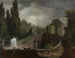 L'escaliers monumentali della Villa d'Este a Tivoli - Jean-Honoré Fragonard — vista dell’opera
