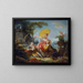 Le Concours musical - Jean-Honoré Fragonard — quadro incorniciato alla parete