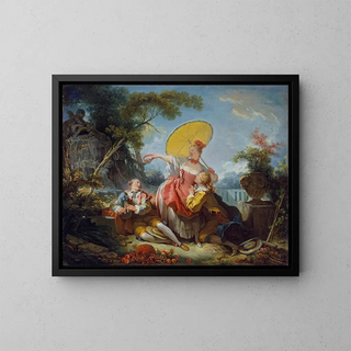 JeanHonor Fragonard - The Musical Contest.webp