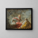 Il riposo durante la fuga in Egitto - Jean-Honoré Fragonard — quadro incorniciato alla parete