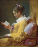 Giovane ragazza che legge - Jean-Honoré Fragonard — vista dell’opera