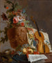Nature morte con fiori e un violino - Jean-Jacques Bachelier — vista dell’opera