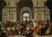 Allégorie Le popolazioni del mondo rendono omaggio all'essere supremo - Jean-Jacques Forty — vista dell’opera