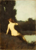 Une baigneuse Écho - Jean-Jacques Henner — vista dell’opera